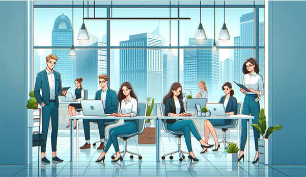 Wenn Algorithmen Führung übernehmen: Annas Reise durch die Welt der KI im Management die Bedeutung von Künstlicher Intelligenz auf die Rolle von Führungskräften